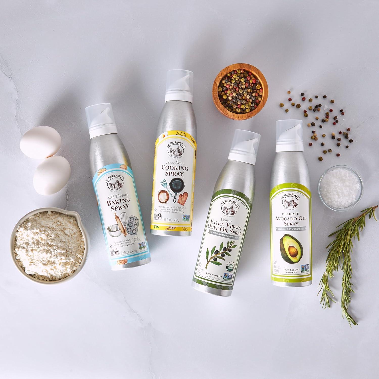 image:imageLa Tourangelle Non Stick Cooking Spray Expeller Pressed Oil For Neutral Flavor Medium to High Heat 5 Fl Oz