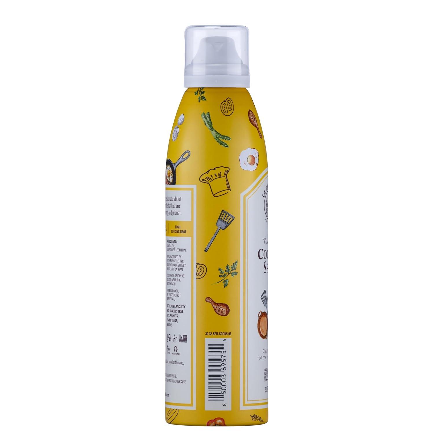 image:imageLa Tourangelle Non Stick Cooking Spray Expeller Pressed Oil For Neutral Flavor Medium to High Heat 5 Fl Oz