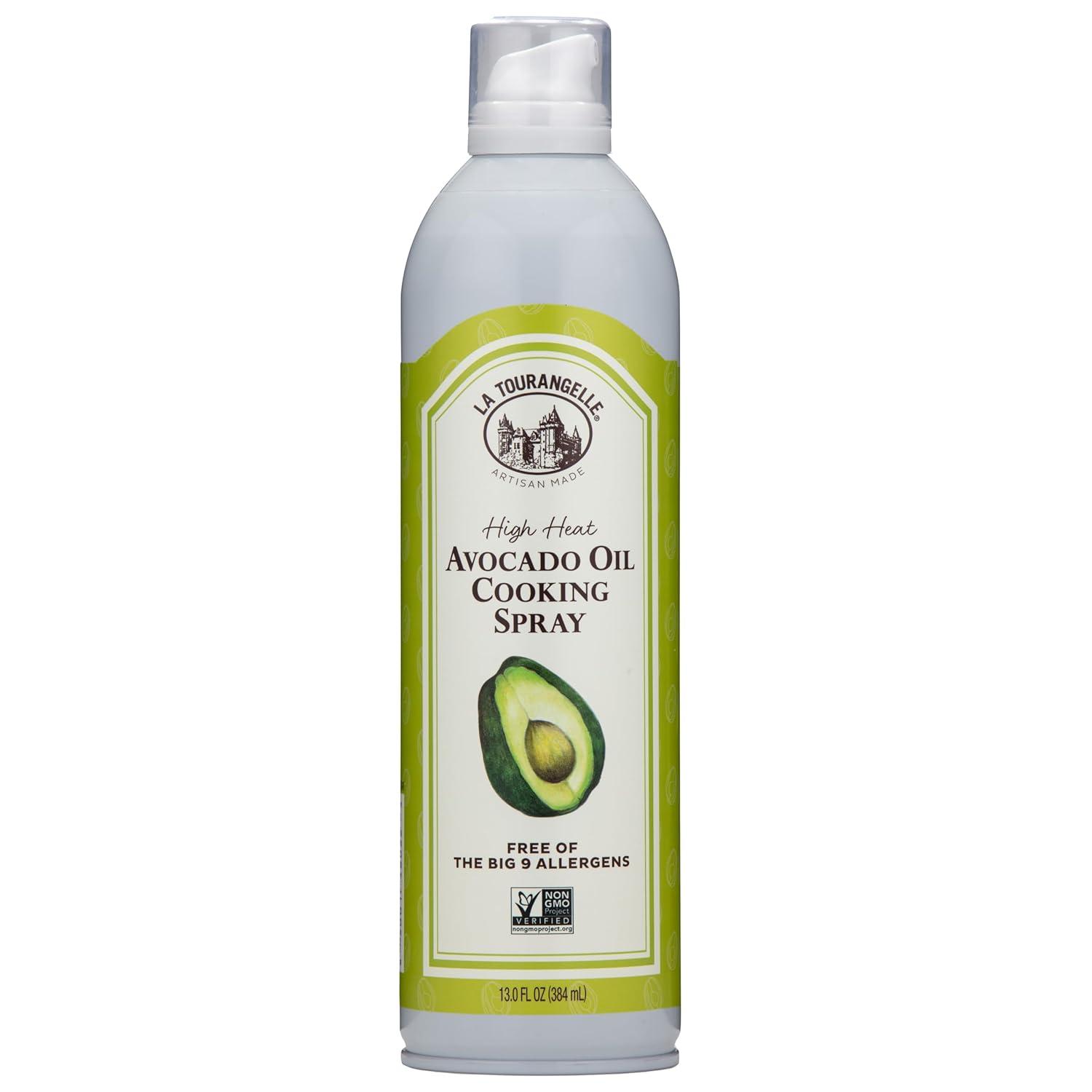 image:imageLa Tourangelle Organic Extra Virgin Olive Oil Spray ColdPressed AllNatural Artisanal Great for Cooking Sauteing Grilling 5 Fl OzHigh Heat Avocado
