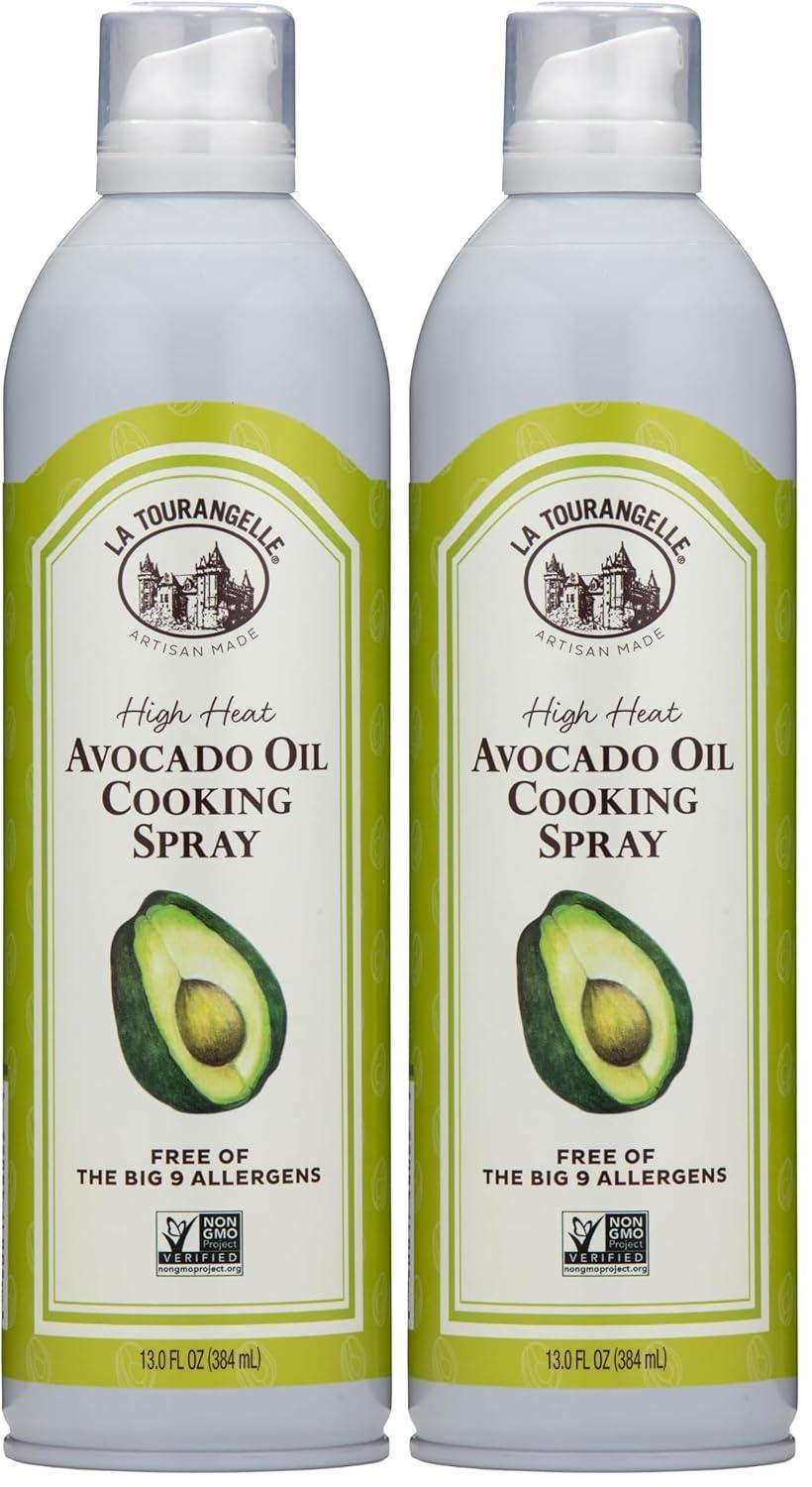 image:imageLa Tourangelle Organic Extra Virgin Olive Oil Spray ColdPressed AllNatural Artisanal Great for Cooking Sauteing Grilling 5 Fl OzHigh Heat Avocado