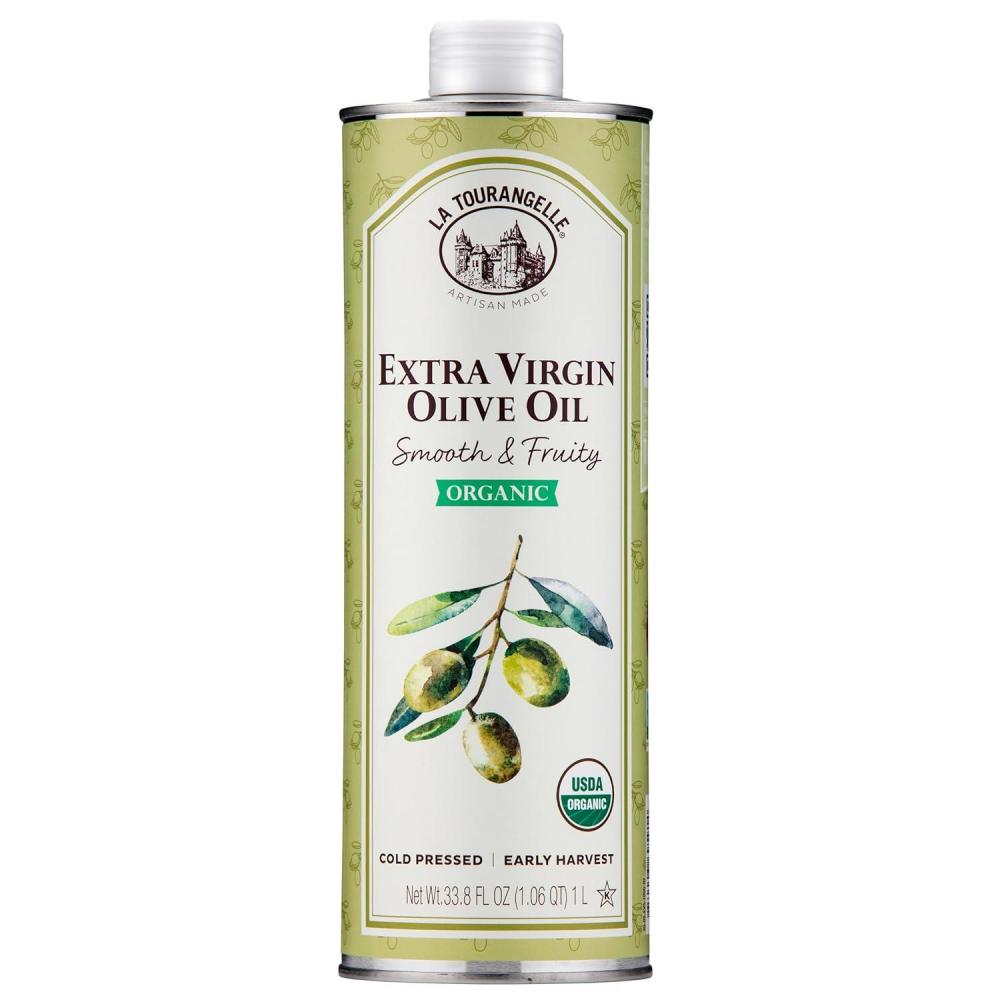 image:imageLa Tourangelle California Extra Virgin Olive Oil ColdPressed High Antioxidant Olives Single Origin from California 254 Fl OzFruity Organic EVOO
