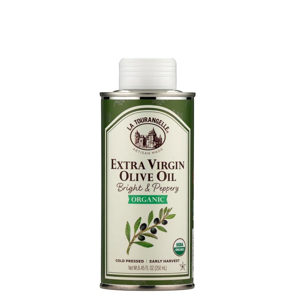 image:imageLa Tourangelle California Extra Virgin Olive Oil ColdPressed High Antioxidant Olives Single Origin from California 254 Fl OzPeppery Organic EVOO
