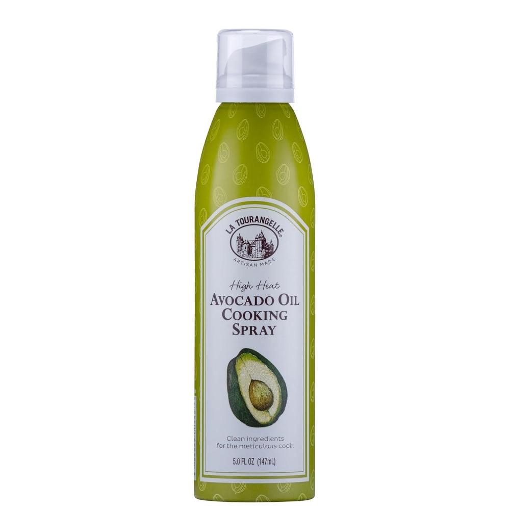 image:imageLa Tourangelle Organic Extra Virgin Olive Oil Spray ColdPressed AllNatural Artisanal Great for Cooking Sauteing Grilling 5 Fl OzHigh Heat Avocado