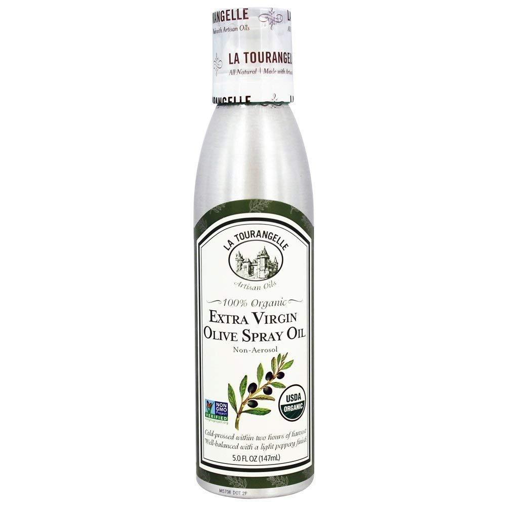 image:imageLa Tourangelle Organic Extra Virgin Olive Oil Spray ColdPressed AllNatural Artisanal Great for Cooking Sauteing Grilling 5 Fl OzOrganic EVOO