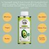La Tourangelle California Extra Virgin Olive Oil, Cold-Pressed High Antioxidant Olives Single Origin from California, 25.4 Fl Oz(Avocado)