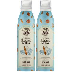 La Tourangelle, Organic Extra Virgin Olive Oil Spray, Cold-Pressed, All-Natural, Artisanal, Great for Cooking, Sauteing, Grilling, 5 Fl Oz(Baking)