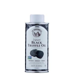 La Tourangelle, White Truffle Oil & Black Truffle Oil Set, Complex Gourmet Earthy Flavor for Drizzling over Pasta, Popcorn, Vegetables, Potatoes, Soup and More, Gift Box, 8.45 Fl Oz Each (Set of 2)(Black Truffle)
