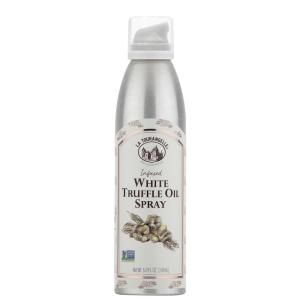 La Tourangelle, White Truffle Oil & Black Truffle Oil Set, Complex Gourmet Earthy Flavor for Drizzling over Pasta, Popcorn, Vegetables, Potatoes, Soup and More, Gift Box, 8.45 Fl Oz Each (Set of 2)(White Truffle)