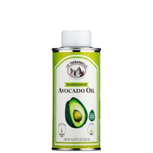 La Tourangelle, Organic Extra Virgin Olive Oil, Cold-Pressed Early Harvest EVOO from Spain, Smooth & Fruity, 16.9 fl oz – Spanish with Polyphenols for Cooking, Drizzling, Marinades, and Dipping(Avocado)