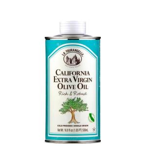 La Tourangelle, Organic Extra Virgin Olive Oil, Cold-Pressed Early Harvest EVOO from Spain, Smooth & Fruity, 16.9 fl oz – Spanish with Polyphenols for Cooking, Drizzling, Marinades, and Dipping(California EVOO)